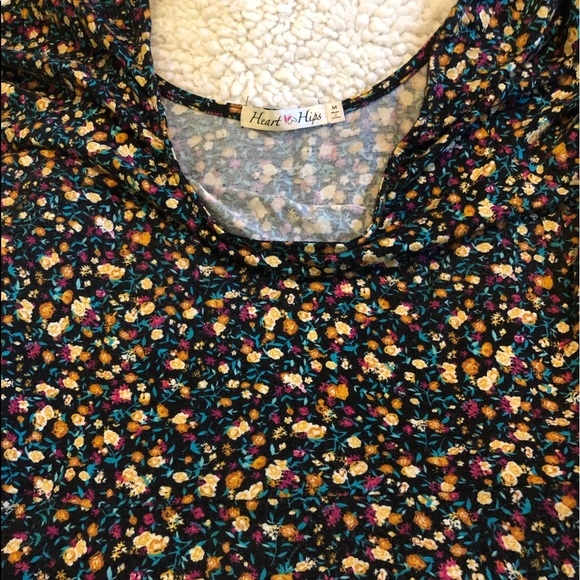 [Boho] floral tunic/dress - Picture 3 of 4